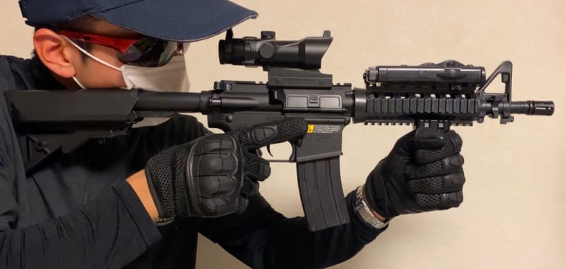 東京マルイ次世代電動ガン SOPMOD m4 お座敷用 SOPMOD M4 東京マルイ 次世代電動ガン：エアガンレビュー