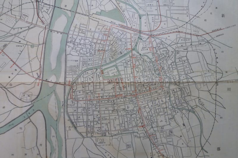 F-39 富山市全圖 昭和11年4月 - 新日本古地図学会 F-39 富山市全圖 昭和11年4月 - 新日本古地図学会
