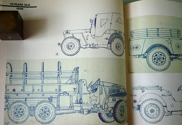 大塚康生１６歳の車の画帖―終戦直後の日本の路上にて - ひろポンの