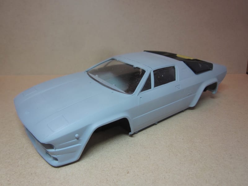 1/24 ランボルギーニ シルエット（ LS／その１） - Dig it ちゃぶ台カーモデル製作記
