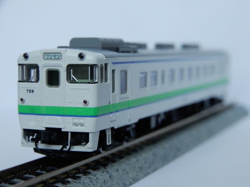 TOMIX キハ40-700・1700形 JR北海道色・宗谷線急行色セット 入線