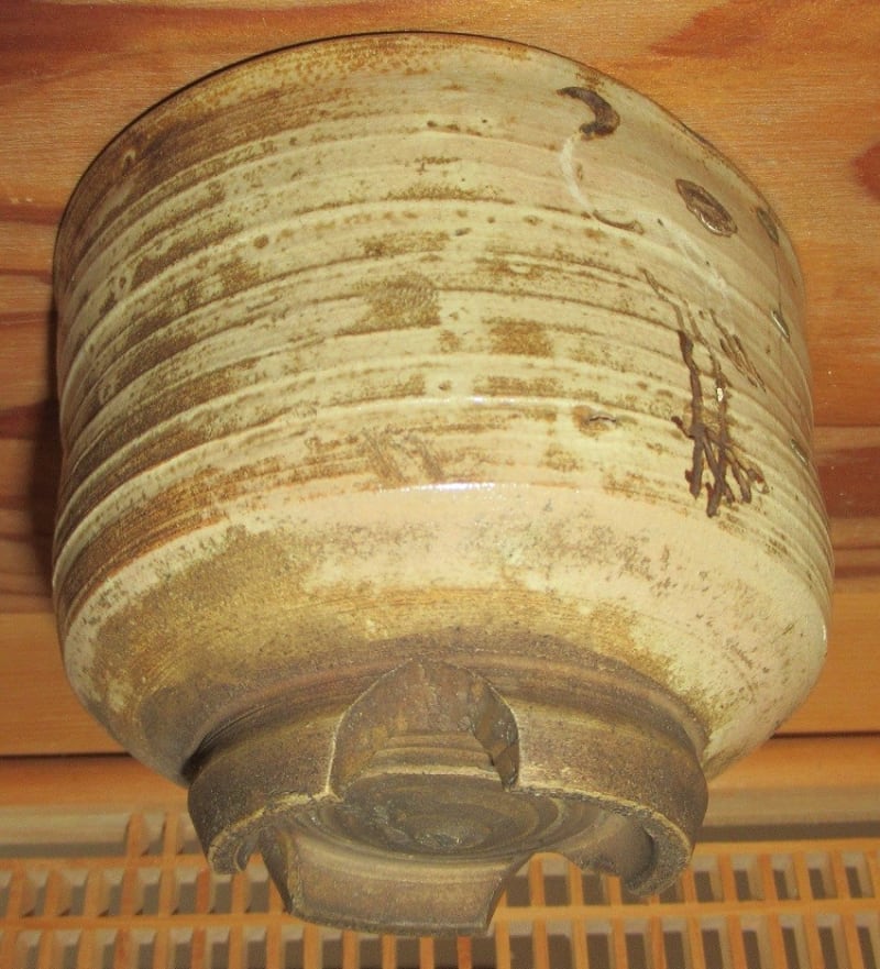 立鶴御本手茶碗 李朝中期？ - 夜噺骨董談義