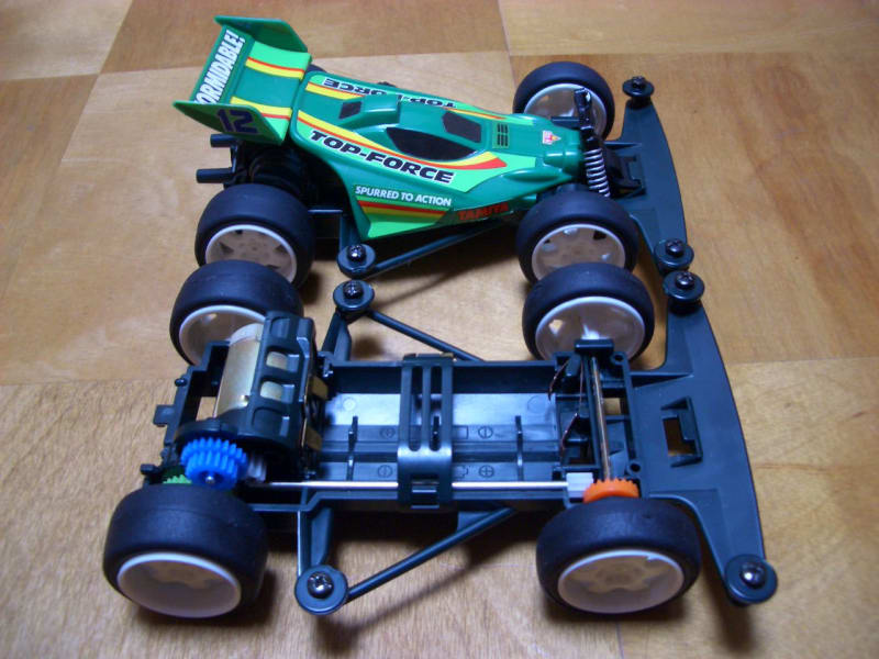 TAMIYA TOP FORCE Jr - どれいんりあー(ミニ四駆データベース復刻版) mini4wd database Ver3.0(blog  style)