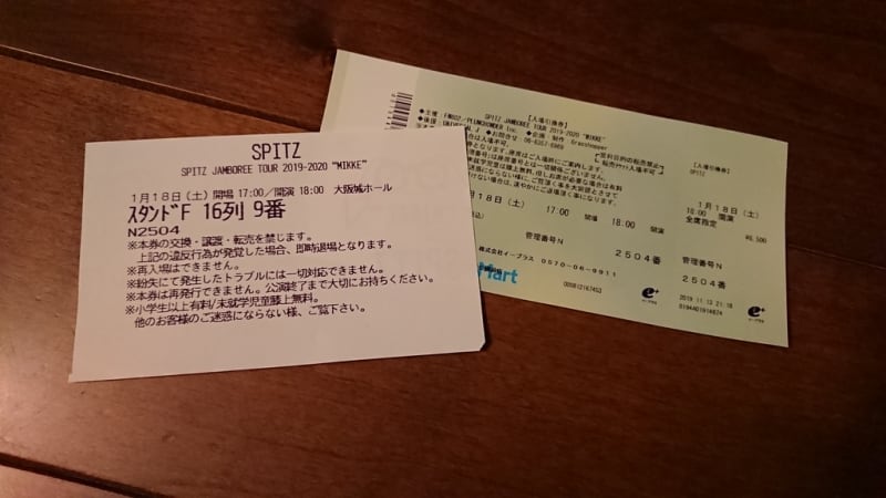 スピッツ大阪2日目のサイン☆ | 「とげまるな日々」