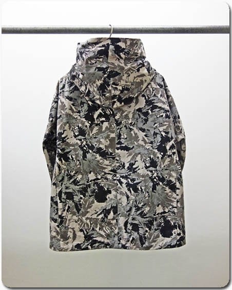 KAZUYUKI KUMAGAI 2017 SS / CAMO HOODED HALF COAT KAZUYUKI KUMAGAI 2017 SS / CAMO HOODED HALF COAT