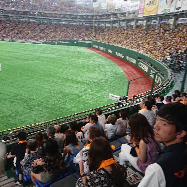 ブログ190728 従姉が東京にやって来た！～東京ドームで野球観戦 巨人vs ...