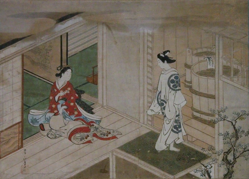 風俗東之錦・萩の庭 文化遺産オンライン
