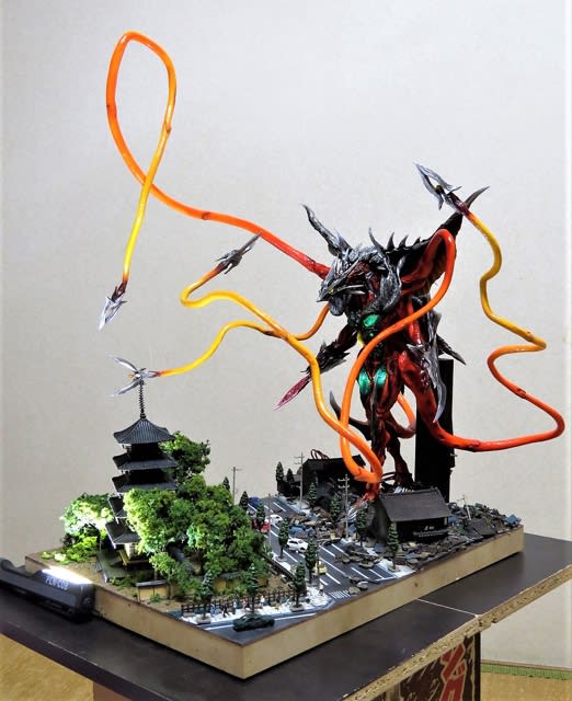 Amazon.co.jp: 田中ミュージアム工房 イリス 邪神進撃 ガメラ3