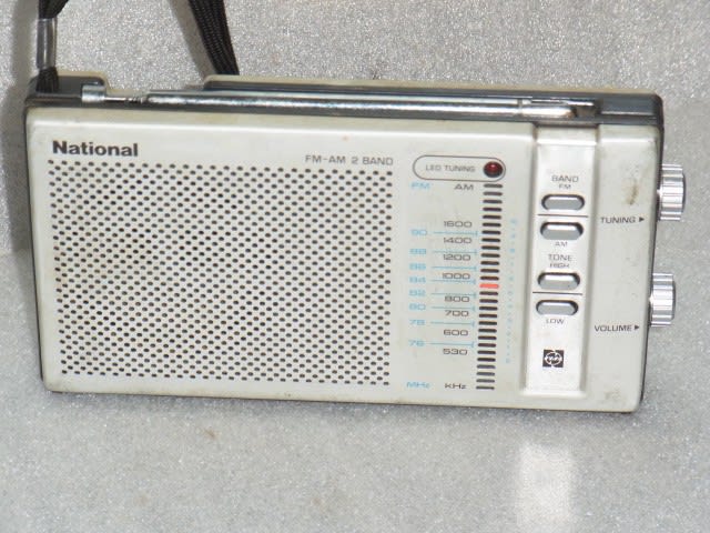 National Panasonic RF-600 さようなら ラジオ