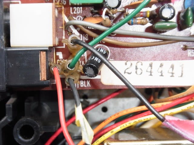 日立、 TRK-5240 - テレビ修理-頑固親父の修理日記