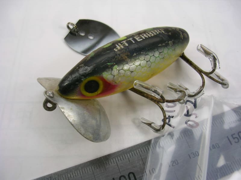 超レアカラー　フレッドアーボガスト　ジッターバグ　オールドルアー フレッドアーボガスト オールドジッターバグたくさん入荷