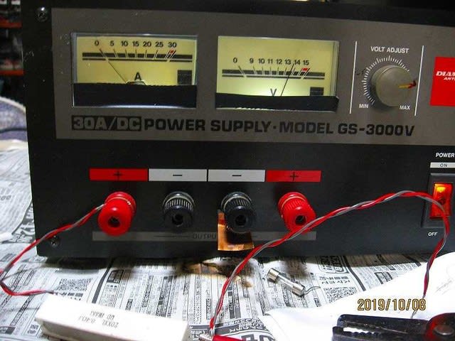 Diamond GS-3000V 30A 電源の修理 - gooおっさんの気まぐれ