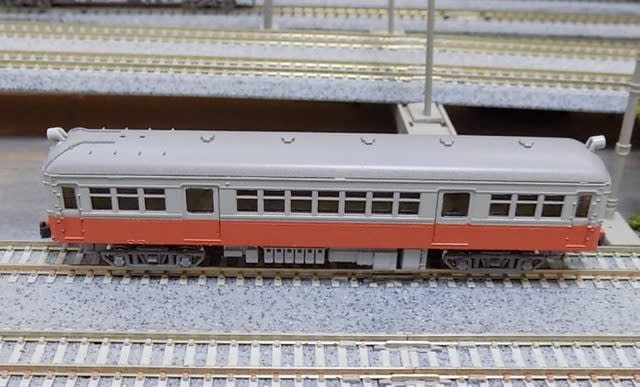 TOMYTECの鉄道ｺﾚｸｼｮﾝから長野電鉄モハ1000形3両セットが