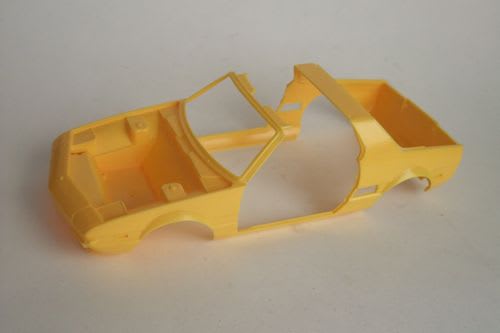 1/20 BANDAI FIAT X1/9 製作開始 - sportscar graphic