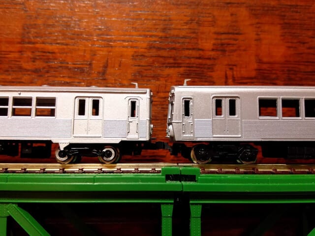 贈る結婚祝い GM板キットの東急7000/7200を組む その2（完成） - 工場長の 私鉄車輌