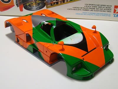 タミヤ マツダ 787B オレンジボディ - 模型製作用品 タミヤ マツダ 787B オレンジボディ - 模型製作用品