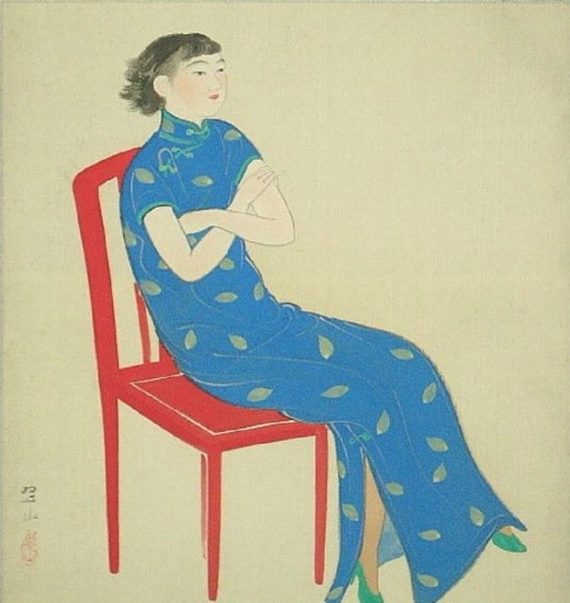 三木翠山 美人画 - 古美術 山本美術