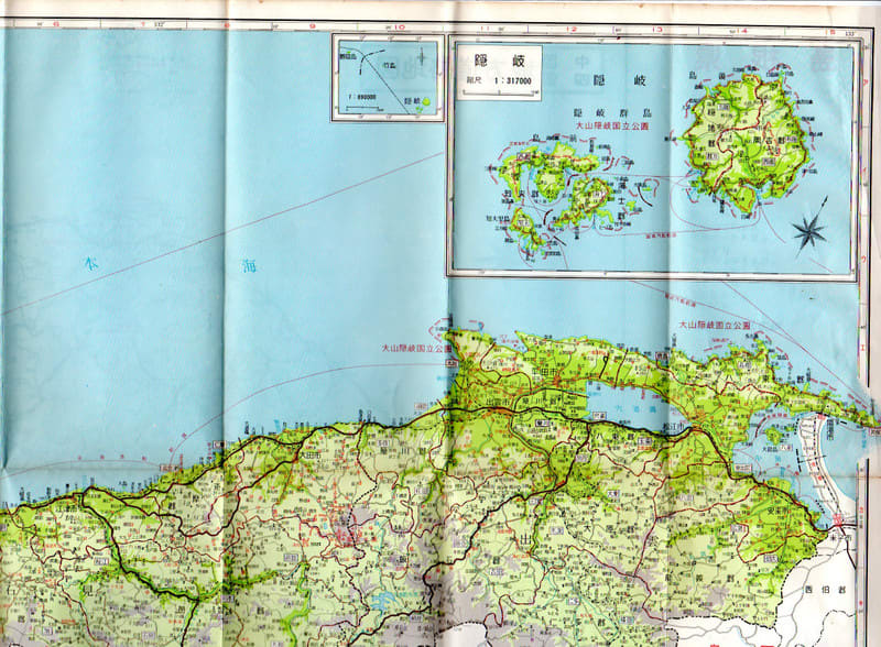 l-177 竹島 島根県分県地図 昭和42年和楽路屋 - 新日本古地図学会 l-177 竹島 島根県分県地図 昭和42年和楽路屋 - 新日本古地図学会
