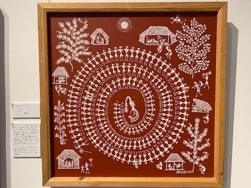 ミティラー美術館コレクション展 インド コスモロジーアート
