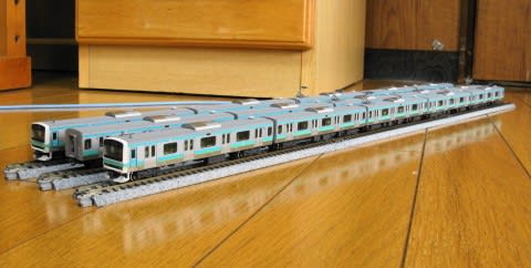帯色がよりリアルに～KATO E231系「常磐線・上野東京ライン」の話 - Ｋ ...