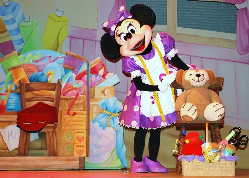 マイフレンド ミニーちゃん ダッフィー シェリーメイ セット ぬいば 5点 ミニー＆シェリーメイのペアデザイン！東京ディズニーシー