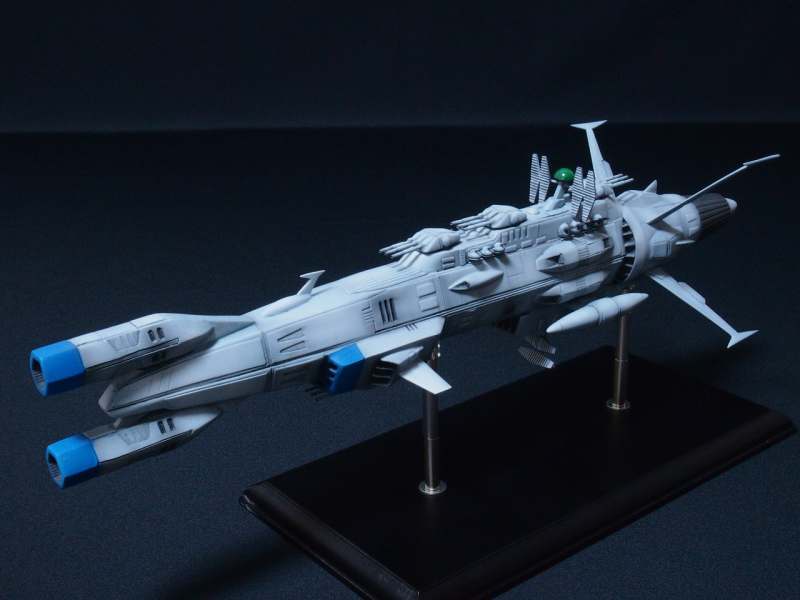 岡山のプラ板　宇宙戦艦ヤマトⅢ　メカコレ　護衛戦艦　プリンス・オブ・ウェールズ 岡山のプラ板 宇宙戦艦ヤマトⅢ メカコレ 護衛戦艦 プリンス