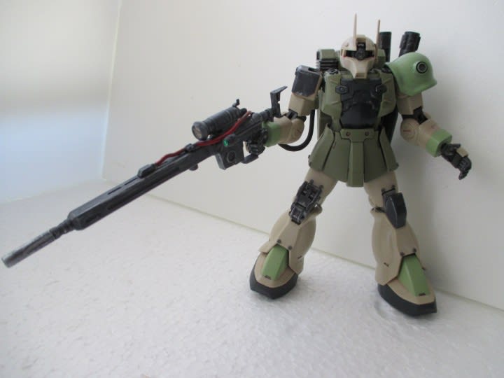 HG ザクⅠ(旧ザク) スナイパー型 - 黒パンダ団 港街支部 HG ザクⅠ(旧ザク) スナイパー型 - 黒パンダ団 港街支部
