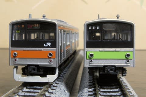 カトー JR205系 武蔵野線（小窓） - 鉄道模型