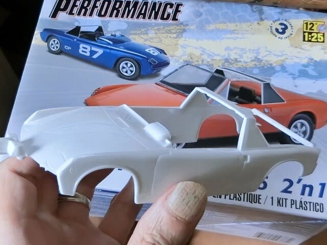 1/25レベル ポルシェ914/6製作開始 - sportscar graphic