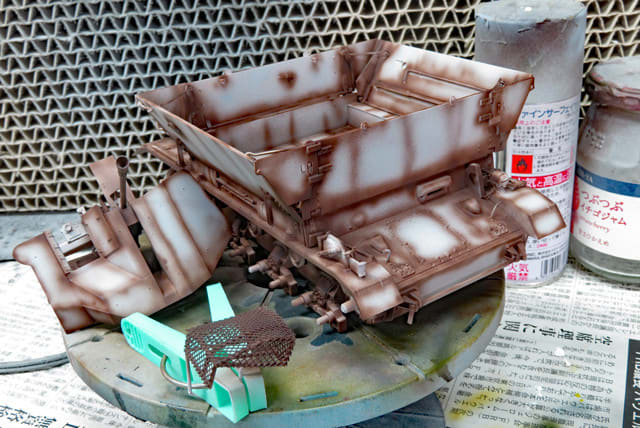 1 35 Sd Kfz 161 3 Mobelwagen 2 下塗り はじめの戦車模型づくり 1 35 Sd Kfz 161 3 Mobelwagen 2 下塗り はじめの戦車模型づくり