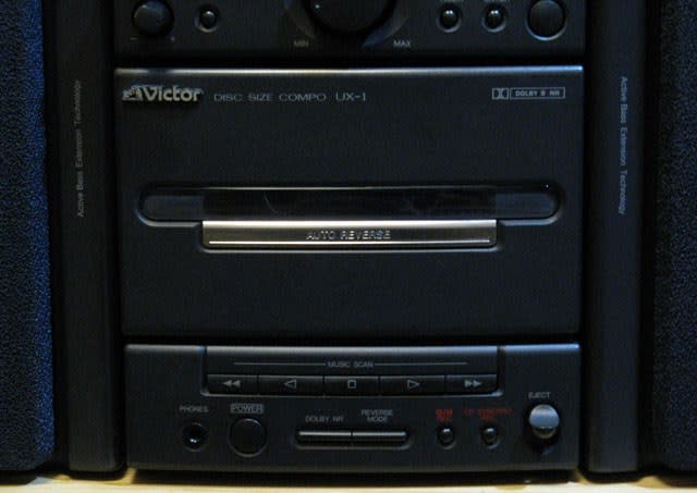 CD・MD・カセットデッキ Victor 黒っぽかっ CD・MD・カセットデッキ Victor 黒っぽかっ