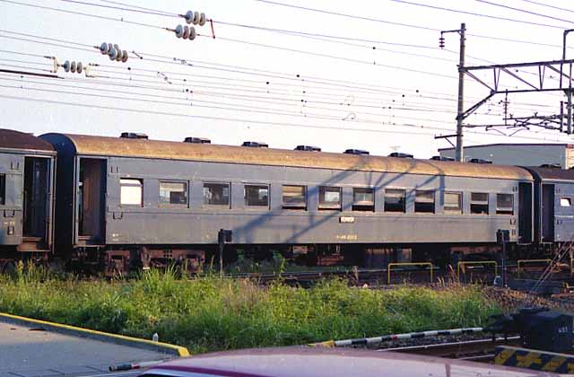 大人気アイテム 鉄道部品車輌型式プレートオハフ46 15 五稜郭工場昭和62年 コレクション