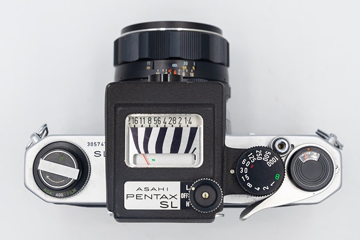ヤフオクでPENTAX SL + Super-Takumar 55mm F1.8を購入♪ - 鉄