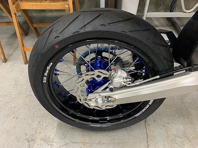 TGRホイール わーい TE250i ハスクバーナ