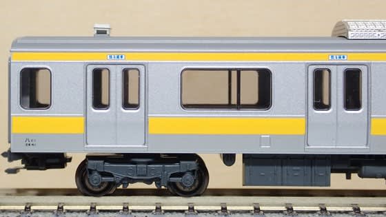 帯色が改良~KATO「209系500番台(PS28搭載)中央・総武緩行線」の 帯色が改良~KATO「209系500番台(PS28搭載)中央・総武緩行線」の