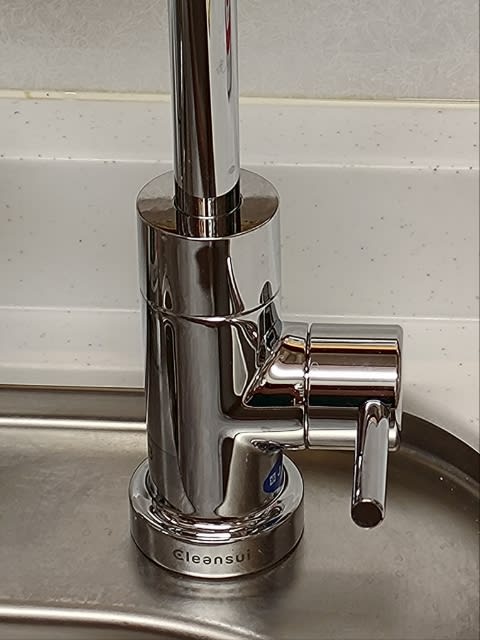 🔧クリンスイ取付完了😂💦アンダーシンクタイプの水栓取付 🔧クリンスイ取付完了😂💦アンダーシンクタイプの水栓取付