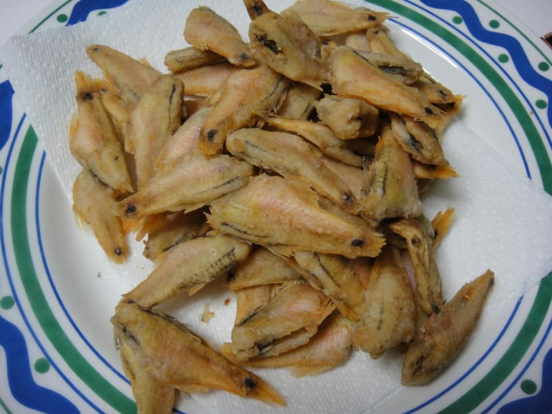 ガッソ ネンブツダイ とギダ フグ のから揚げ ひぃのとぅじ転勤日記