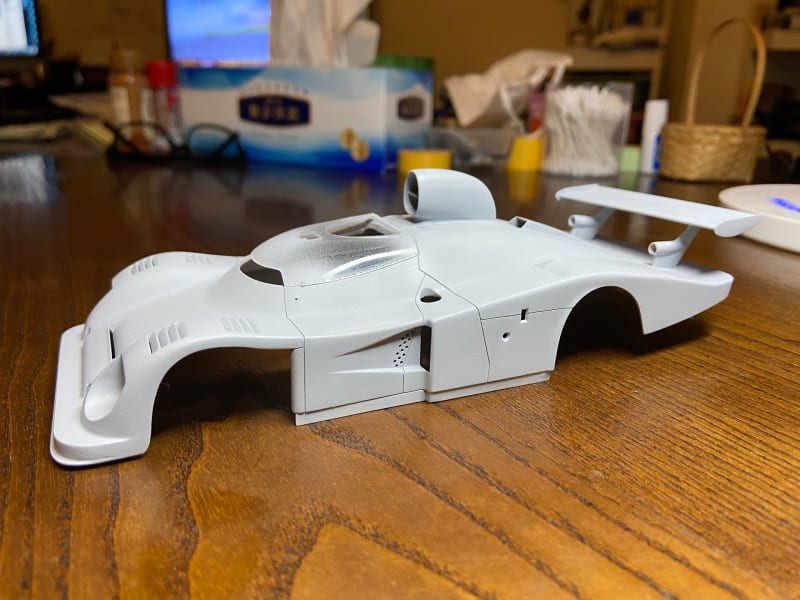 田宮 1/24 アルピーヌA442B（1） - Dig it ちゃぶ台カーモデル製作記