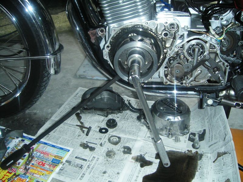 CB750 Four K4 各部調整記 - gooブログはじめました！