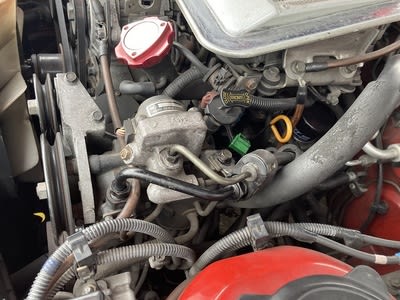 RX-7(FC3S)パワステ配管フルード漏れ - I-feelinブログ