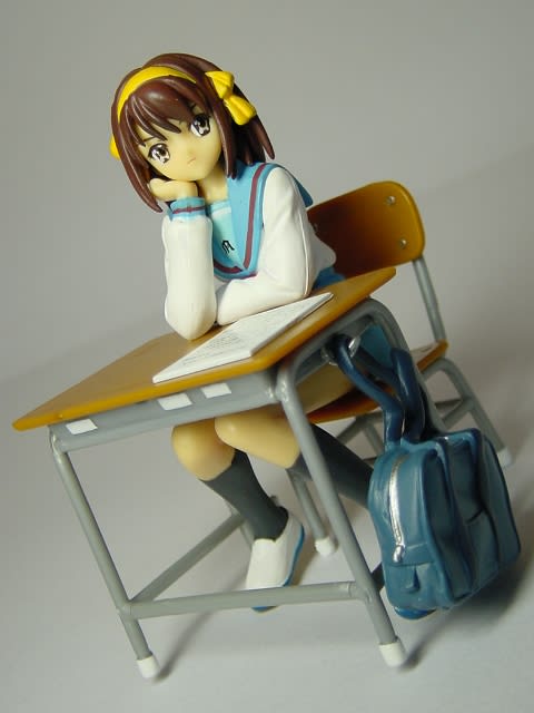 涼宮ハルヒの憂鬱 フィギュアセット 北高HR 涼宮ハルヒ単品