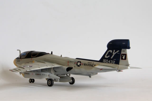 1/72 ハセガワ EA-6B プラウラー（ハイビジ）製作（その8 完成