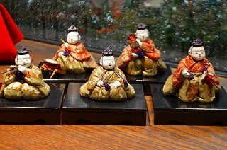 名川春山(作) 戦前作「雪あそび」江戸木目込人形 元箱 | 古美術