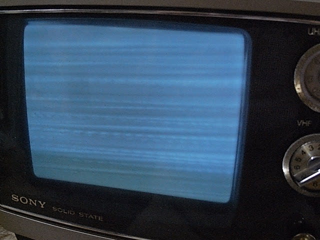 SONY, TV-7G (1976) - テレビ修理-頑固親父の修理日記 SONY, TV-7G (1976) - テレビ修理-頑固親父の修理日記