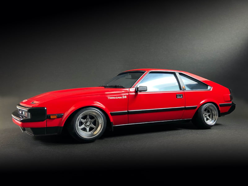 1/24 トヨタコロナ2000GTと1982年頃のトヨタ車 製作記(22 1/24 トヨタコロナ2000GTと1982年頃のトヨタ車 製作記(22