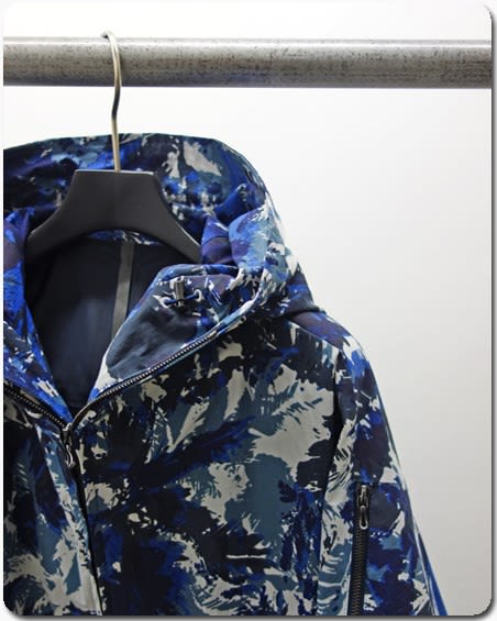 KAZUYUKI KUMAGAI 2017 SS / CAMO HOODED HALF COAT - ATTACHMENT NAGOYA