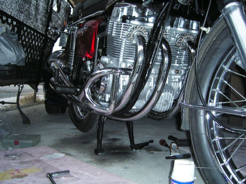 CB750 Four K4 エンジンガード 取付ました記 - gooブログ