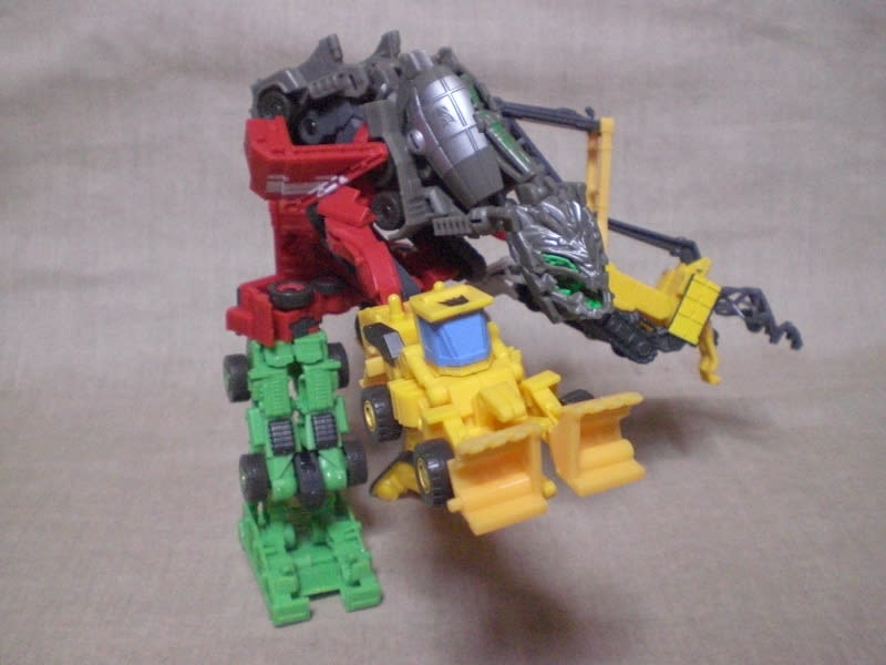 EZコレクションセット デバステーター G1カラー (7体セット