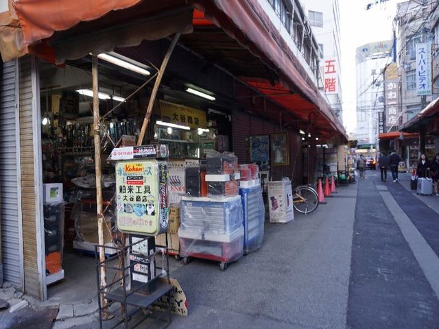 日本橋4丁目、五階ハウスにあるハンドツールなど舶来工具の「大谷商店