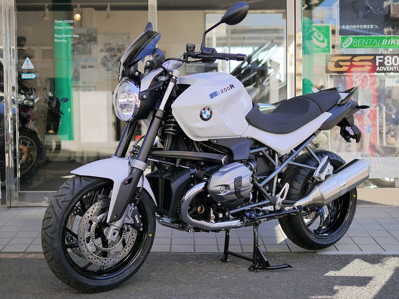 BMW R1200R 空冷最終モデル(DarkWhite)特別仕様車 2014年式 走行16000Km 車検R7年4月